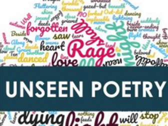 Analysing unseen poetry