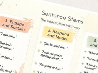 The Interaction Pathway - Sentence Stems