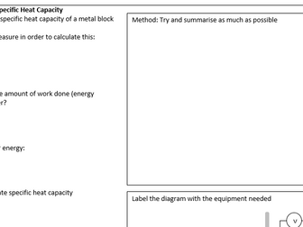 AQA Physics and Combined Trilogy Required Practical Revision