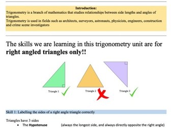 Intro to Trigonometry