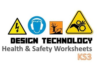 KS3 Design Technology Safety Worksheets
