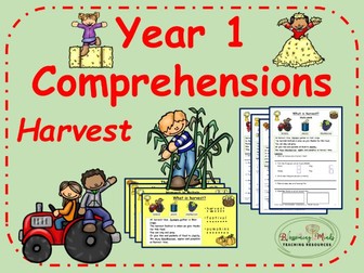 Harvest comprehensions Year 1