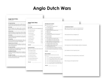 Anglo Dutch Wars
