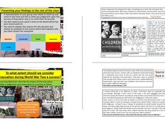 Ks3 History: World War Two Evacuation