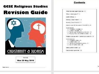 Full revision guide for AQA 9-1 Religious Studies SC with Christianity & Judaism options