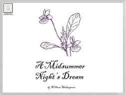 Methinks I'll Read Shakespeare: A Midsummer Night's Dream