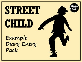 Street Child Diary Entry Example Text Pack