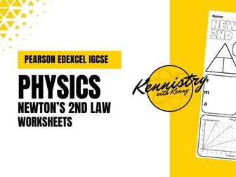 Newton's 2nd Law Practice Worksheet