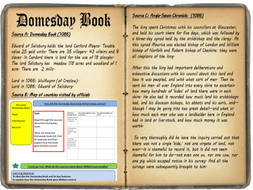 Norman Conquest: How did the Domesday Book give William control? (Lesson 8)