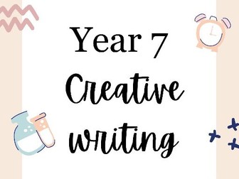 Year 7: Creative Writing
