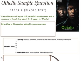 Othello Sample Essay