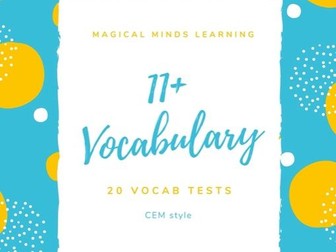New 11 Plus Vocabulary Booster: Ages 10-11