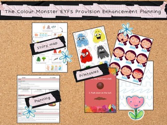 The Colour Monster EYFS provision enhancement planning