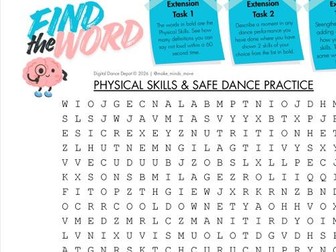 Find the Word GCSE Dance Physical Skills