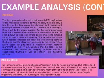 GCSE Film Studies - E.T. PowerPoint