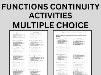 Mastering Continuity: 21 Comprehensive Practice Problems