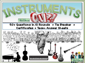 Musical Instruments Quiz