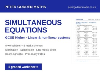 Simultaneous Equations | GCSE Higher