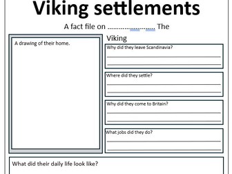Vikings Fact File