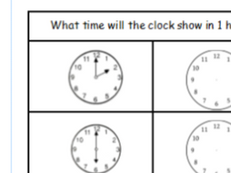 Time interval problems KS1 | Teaching Resources