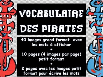 Vocabulaire des Pirates Vocabulary