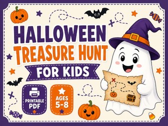 Halloween Treasure Hunt for Kids