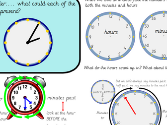 Year 3 Telling the Time Bundle (Summer Block 2 White Rose) | Teaching ...