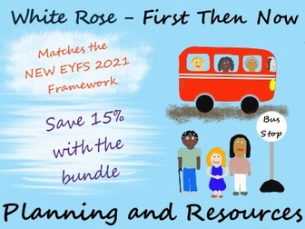 First, Then, Now - White Rose Maths - Early Years BUNDLE