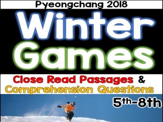 Winter Games 2018: Reading Passages & Comprehension Questions