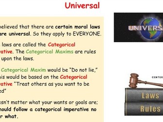 Kantian Ethics Simple Intro