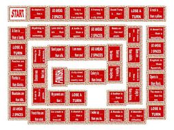 Comparative Adjectives Board Game