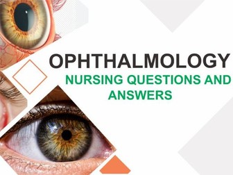PART III: COMPREHENSIVE PAST EXAMINATION QUESTIONS AND ANSWERS FOR OPHTHALMIC NURSING PROGRAMME