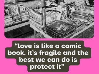 'Origin Story' Quotation Poster New Eduqas Anthology