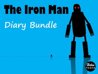 The Iron Man Example Diary Texts BUNDLE