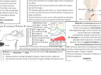 Revision AQA Biology paper 2 combined science trilogy