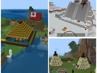 Minecraft Lessons + Worksheets