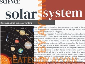 Explore Our Solar System