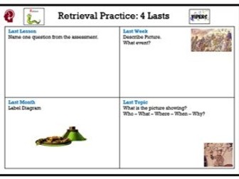 Retrieval Practice Ideas