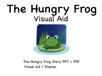 The Hungry Frog Story Pack | PowerPoint & PDF | Counting 1–5 and Colours