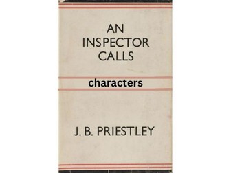 characters analysis in An Inspector Calls