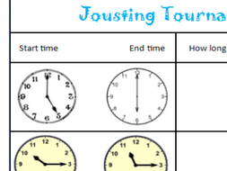 Intervals of time year 1