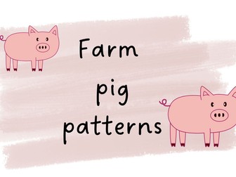 Pattern pigs