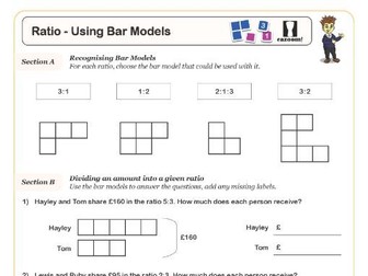Ratio – using bar models