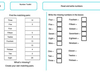 Number Toolkit Developing Fluency, Reasoning and Problem-Solving Skills Through Practical Mathematic