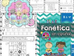 Spanish Phonics Book Set #6: Letras ll & -r