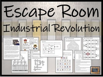 Industrial Revolution Escape Room Activity