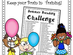Summer Reading Challenge Freebie