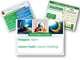 ISLAM PRACTICES 3: Sawm_fasting