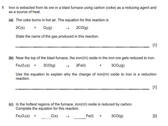 Electrolysis Exam