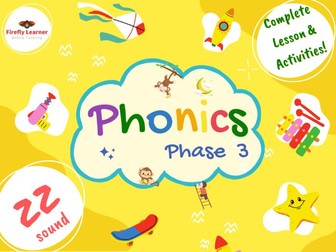 Phonics Phase 3 Complete Lesson + Activities - zz digraph